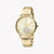JUST CAVALLI Women's Watch with Gold Stainless Steel Case and Gold Stainless Steel Band