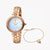 JUST CAVALLI Women's Watch with Rose Gold Stainless Steel Case and Rose Gold Stainless Steel Band