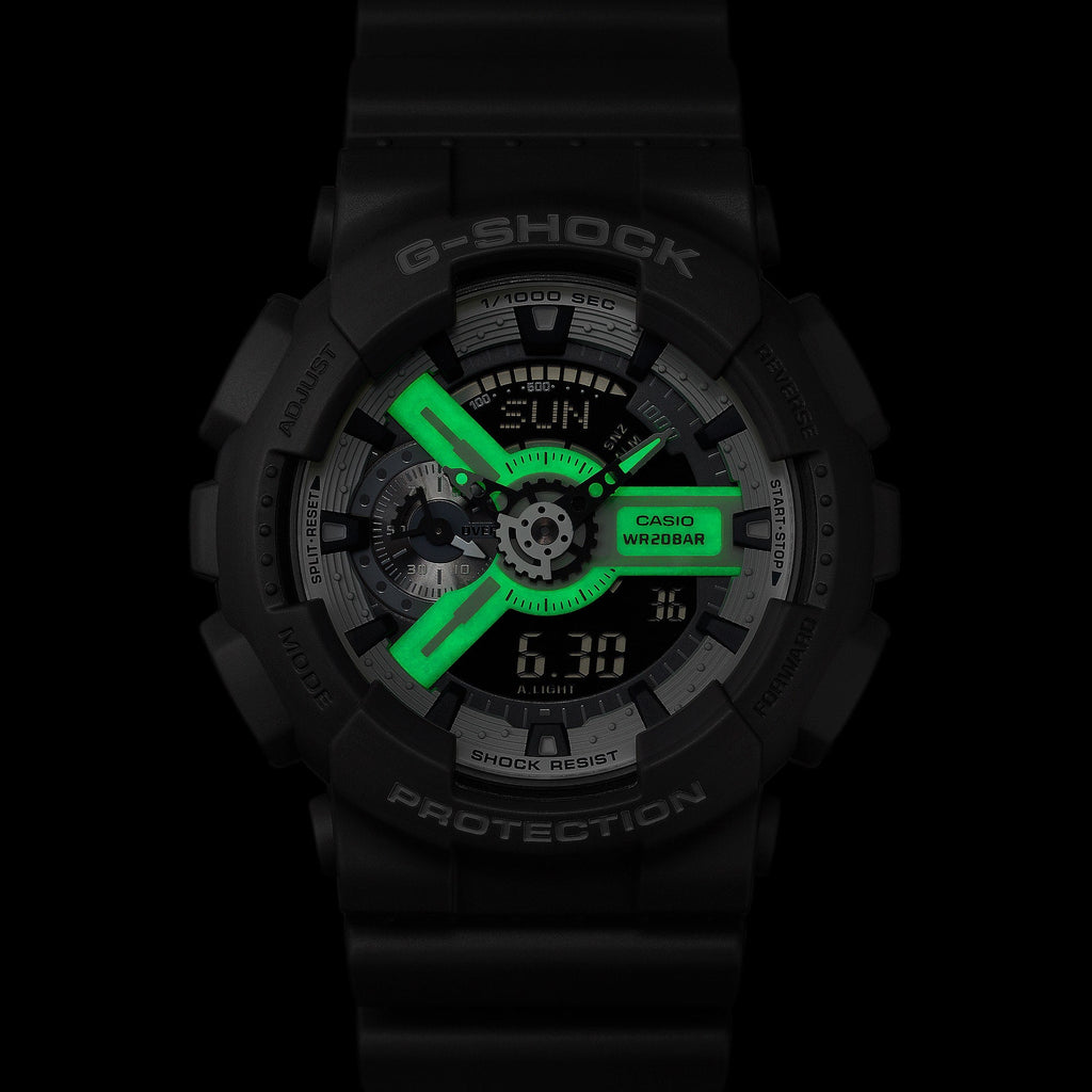 CASIO G-SHOCK GA-110HD-8ADR - ADVENTURE AWAITS: MEN'S RUGGED TIMEPIECE WITH SPORTY STYLE