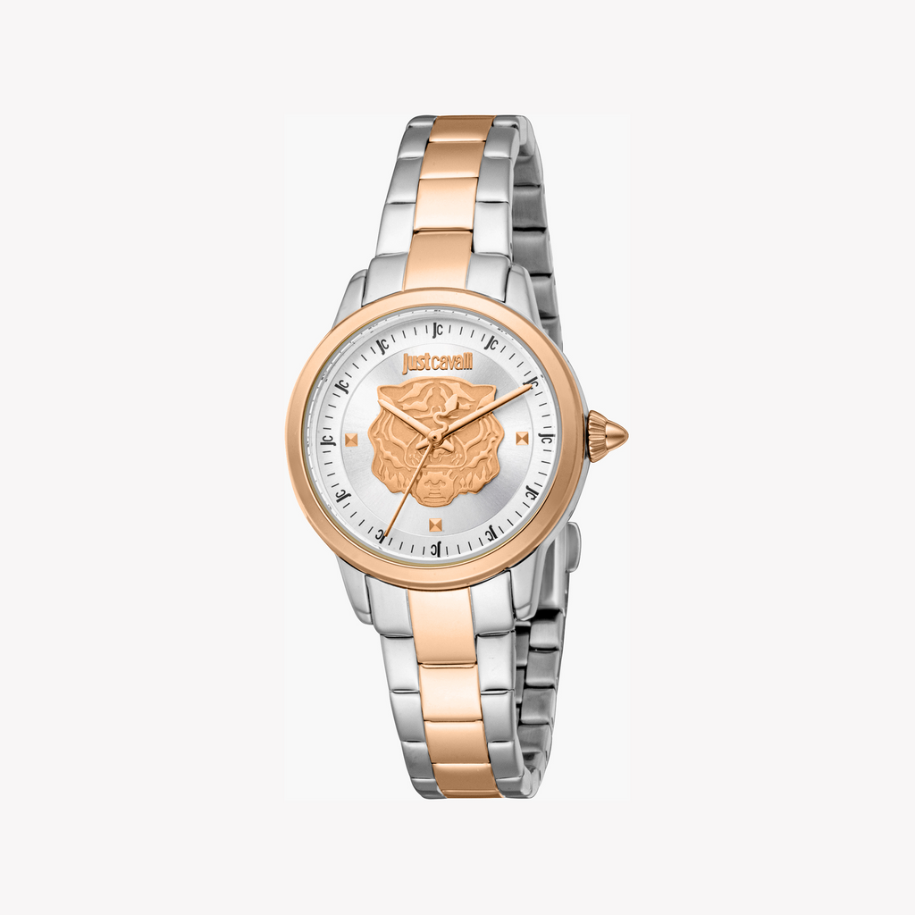 JUST CAVALLI JC1L334M0105 - ELEGANT DUAL-TONE TIMEPIECE FOR THE MODERN WOMAN