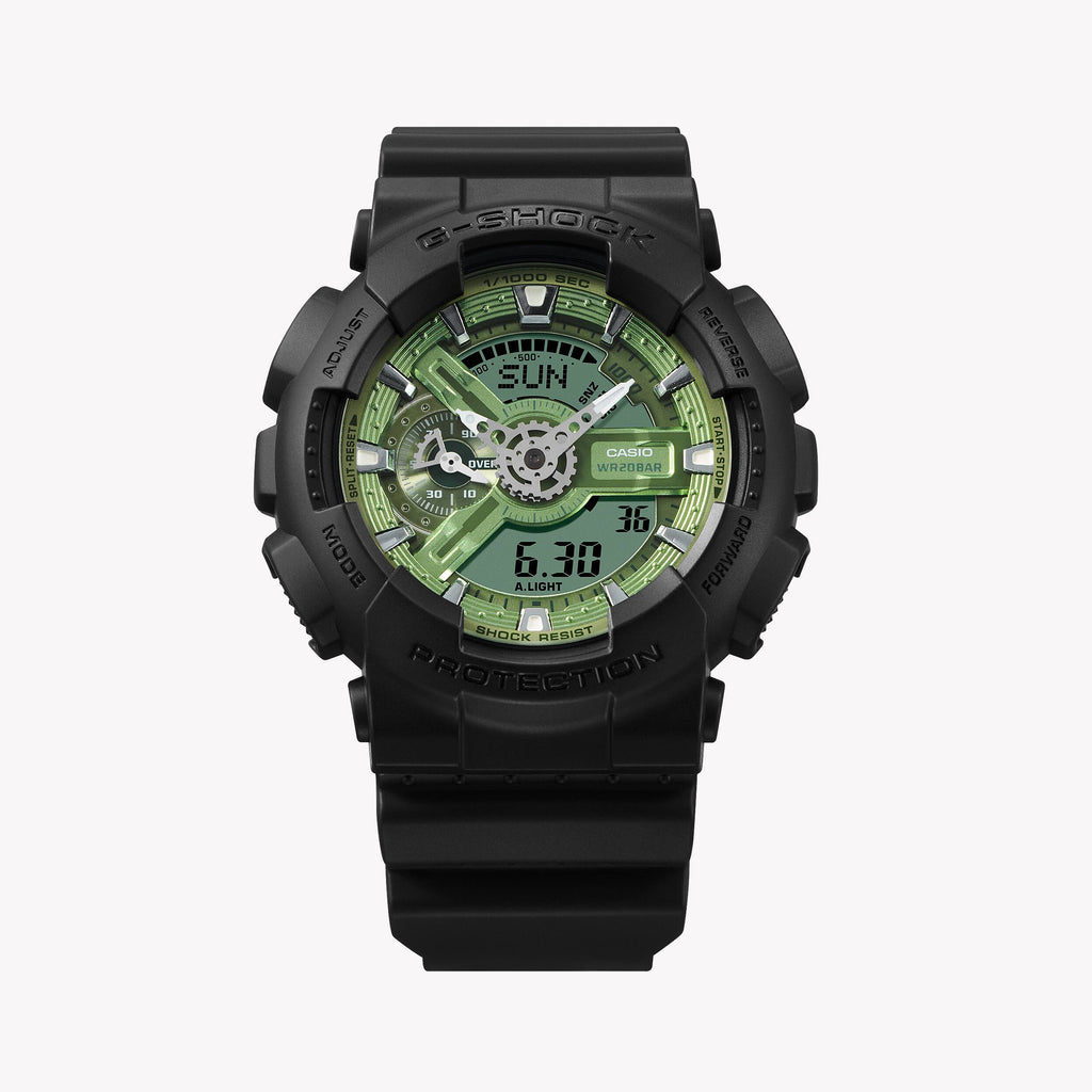 CASIO G-SHOCK GA-110CD-1A3DR - ADVENTURE-READY BLACK TIMEPIECE FOR MEN