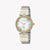JUST CAVALLI Women's Watch with Gold Stainless Steel Case and Silver & Gold Stainless Steel Band