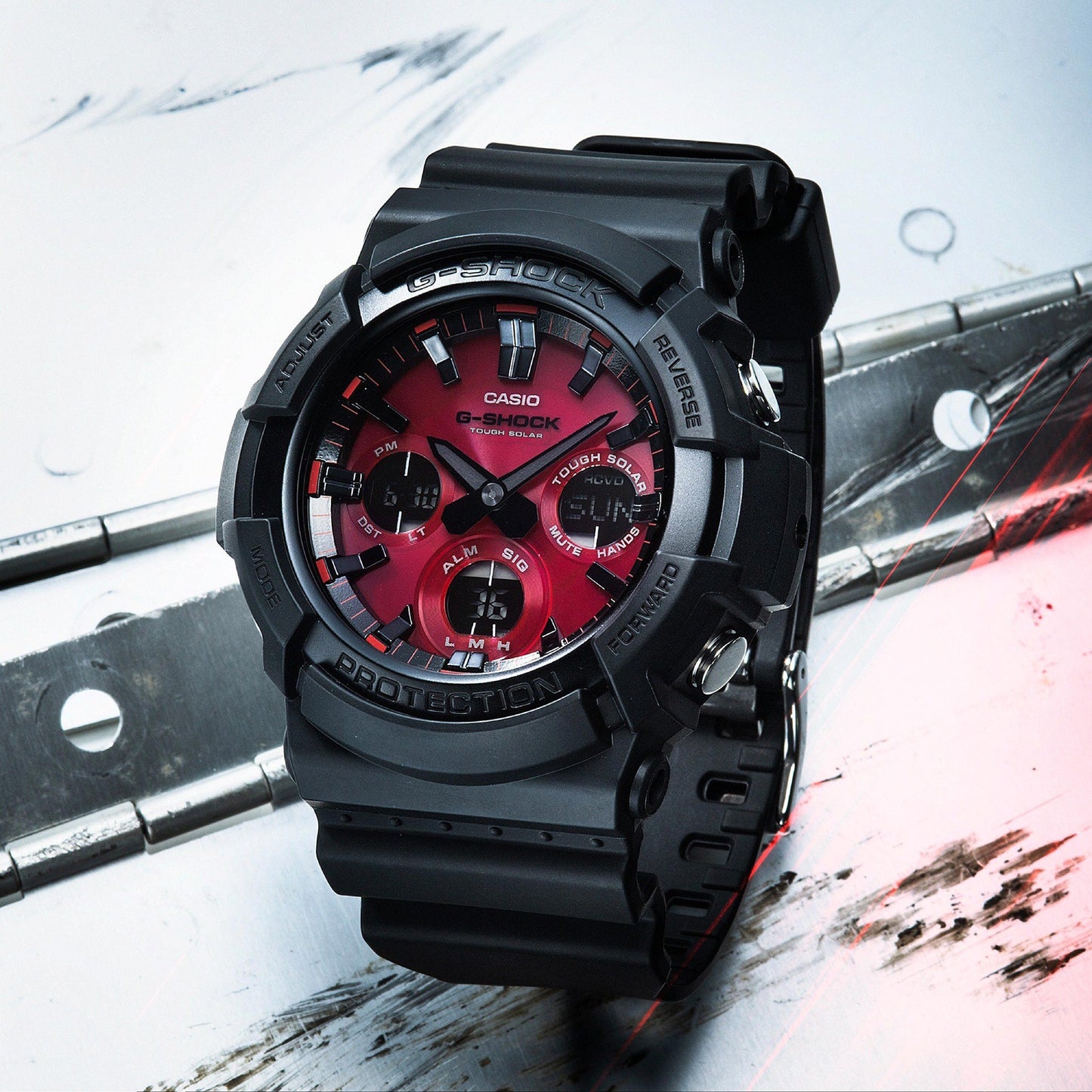 G-SHOCK GAS-100AR-1ADR Men's Watch