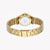 ESPRIT Women's Watch with Gold Stainless Steel Case and Gold Stainless Steel Band