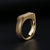 ZINK Men's Gold Stainless Steel Ring | ZJRG027GM