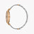 JUST CAVALLI Women's Watch with Silver & Rose Gold Stainless Steel Case and Silver & Rose Gold Stainless Steel Band