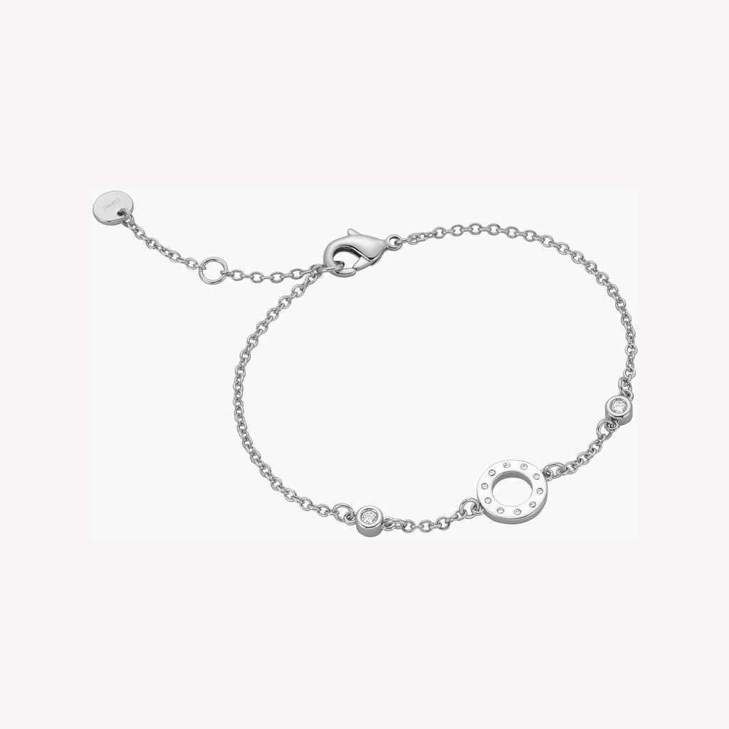 ESPRIT Women's Watch with Silver Stainless Steel Case and Silver Stainless Steel Band