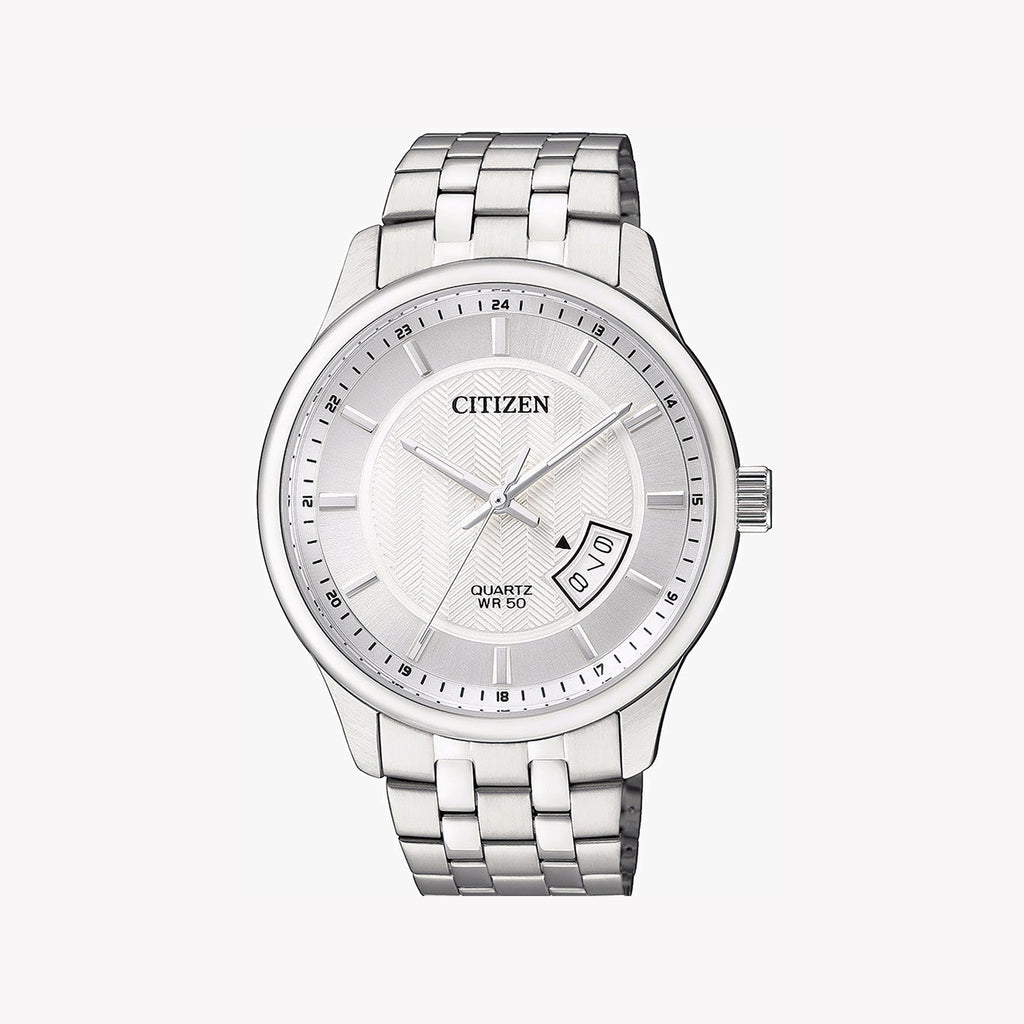 CITIZEN BI1050-81A MODERN CLASSIC - ELEGANT SILVER TIMEPIECE FOR THE DISTINGUISHED MAN