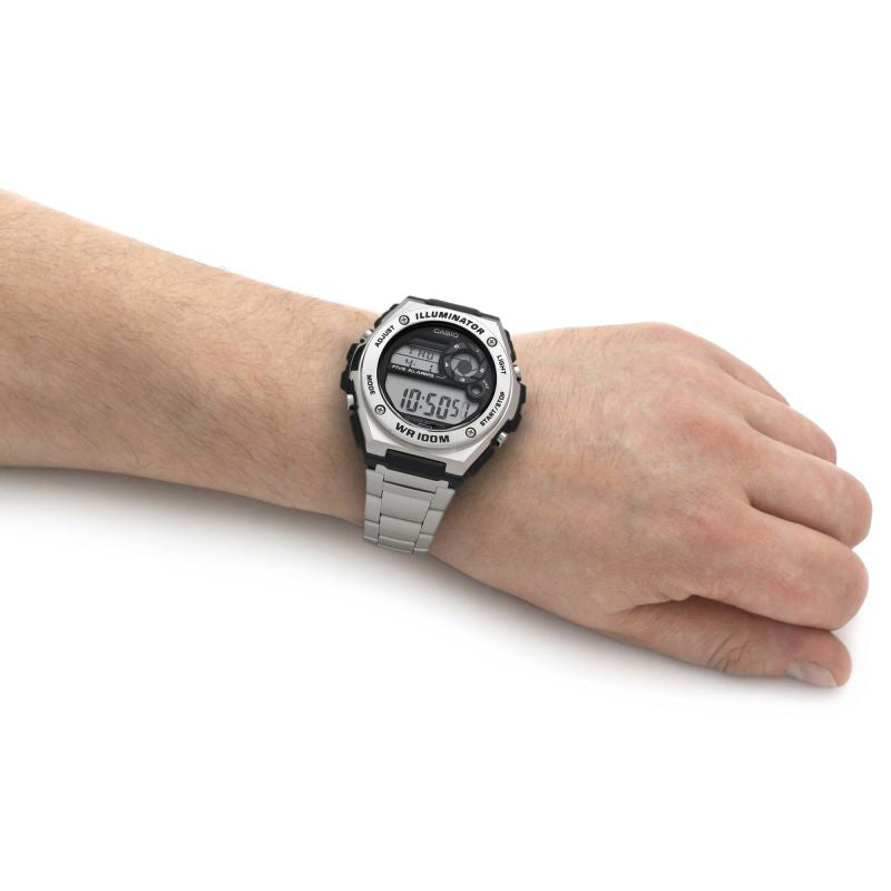 CASIO MWD-100HD-1AVDF SILVER SPORT - VERSATILE TIMEKEEPER FOR ACTIVE LIFESTYLES