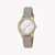 ESPRIT Women's Watch with Silver Stainless Steel Case and Beige Leather Band