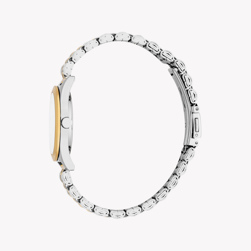 ESPRIT Women's Silver & Gold Watch | ES1L434M1055