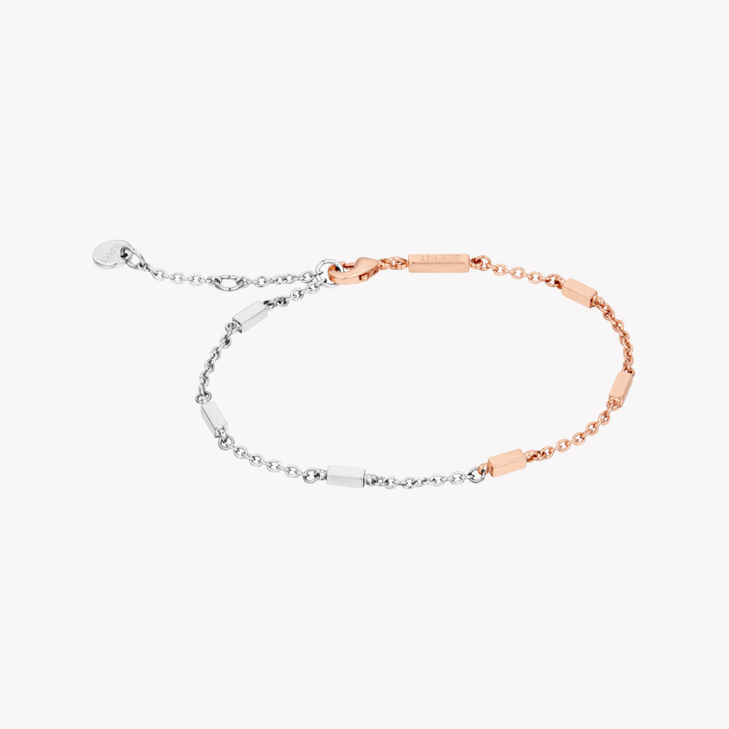 ESPRIT Women's Silver/Rose Gold Watch | ES1L499M0065