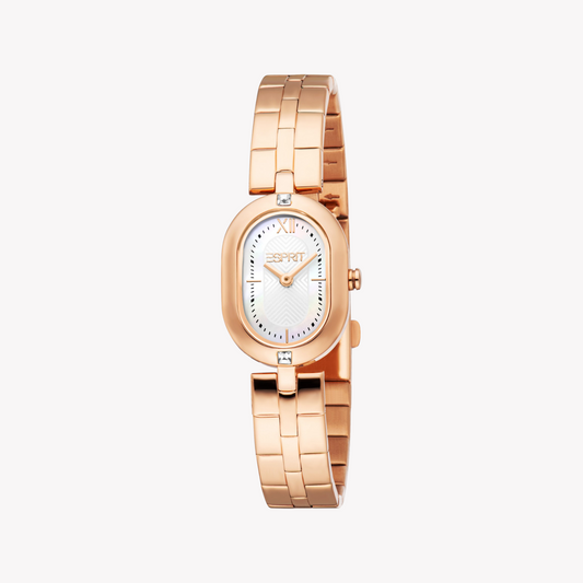 ESPRIT Women's Rose Gold, Stainless Steel | ES1L500M0035