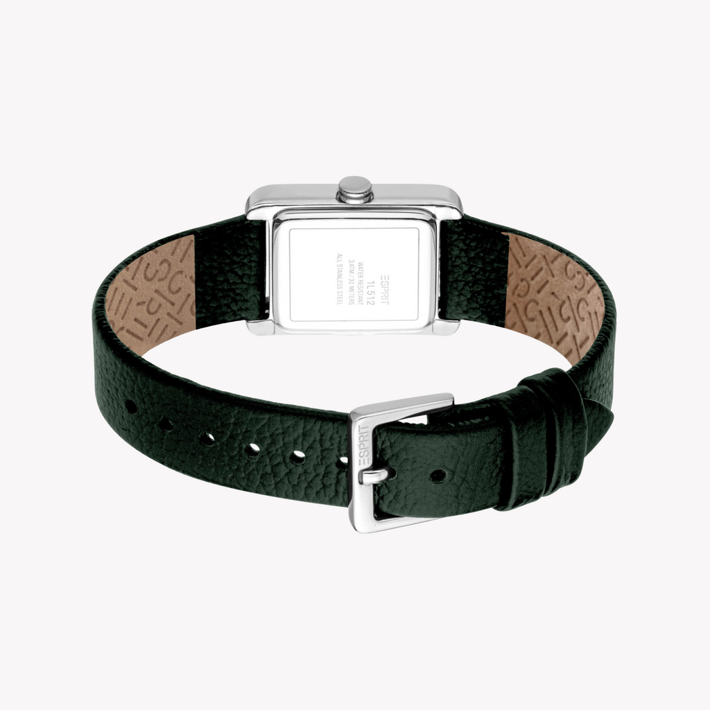 ESPRIT Women's Silver/Green Watch | ES1L512L0015