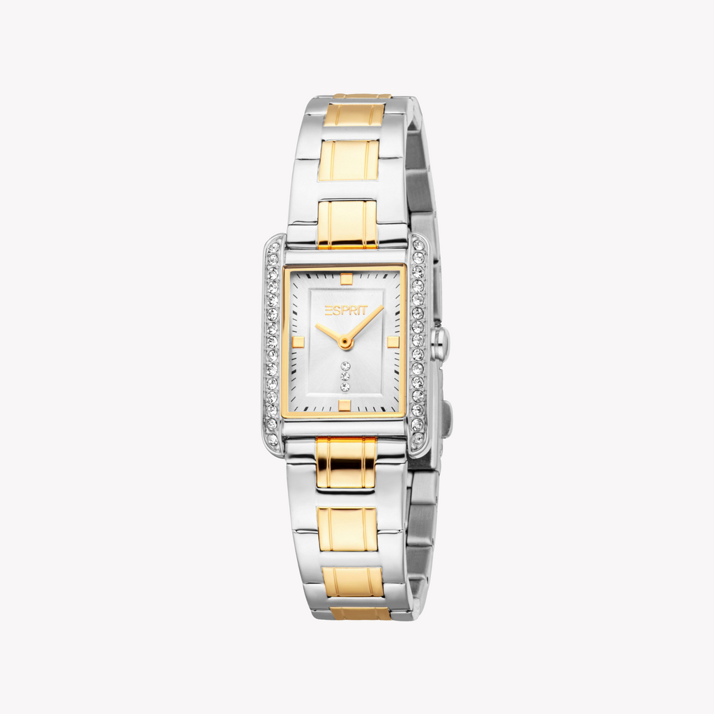 ESPRIT Women's Silver & Gold Watch | ES1L512M0075