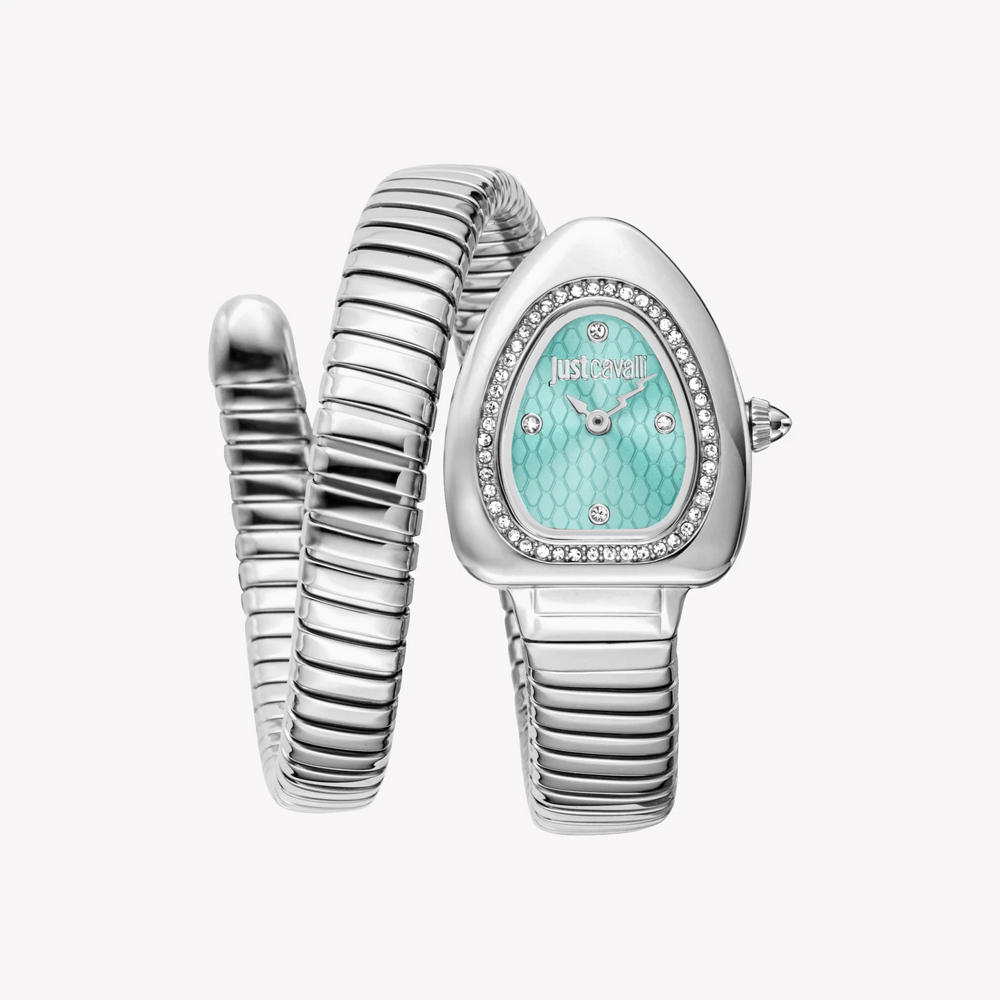 Just Cavalli Silver Stainless Steel Women's Watch