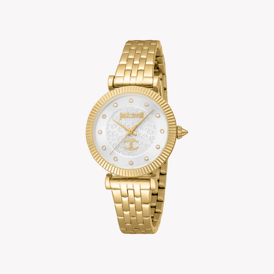 Just Cavalli Gold Stainless Steel Women's Watch