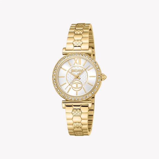 Just Cavalli Gold Stainless Steel Women's Watch