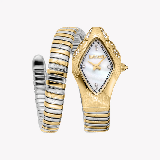 Just Cavalli Gold Stainless Steel Women's Watch