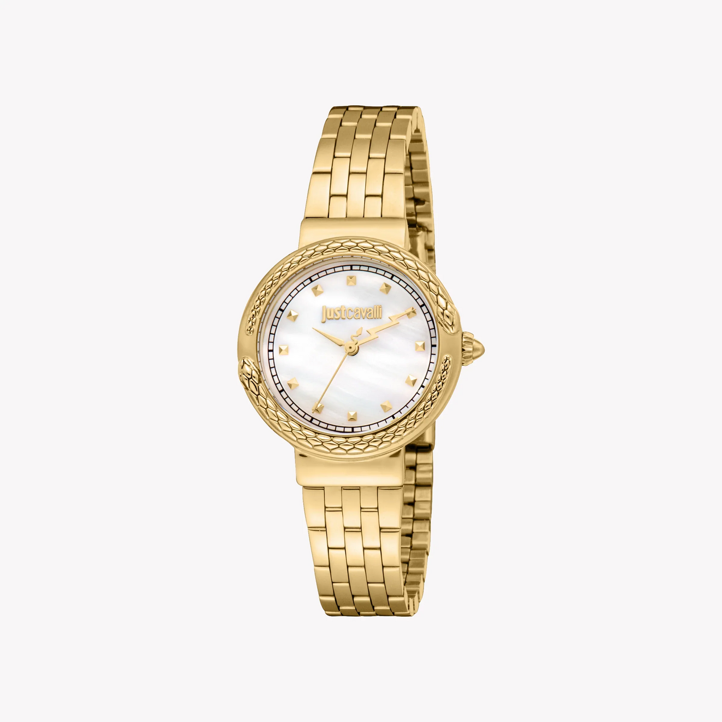 Just Cavalli Gold Alloy Steel Women's Watch