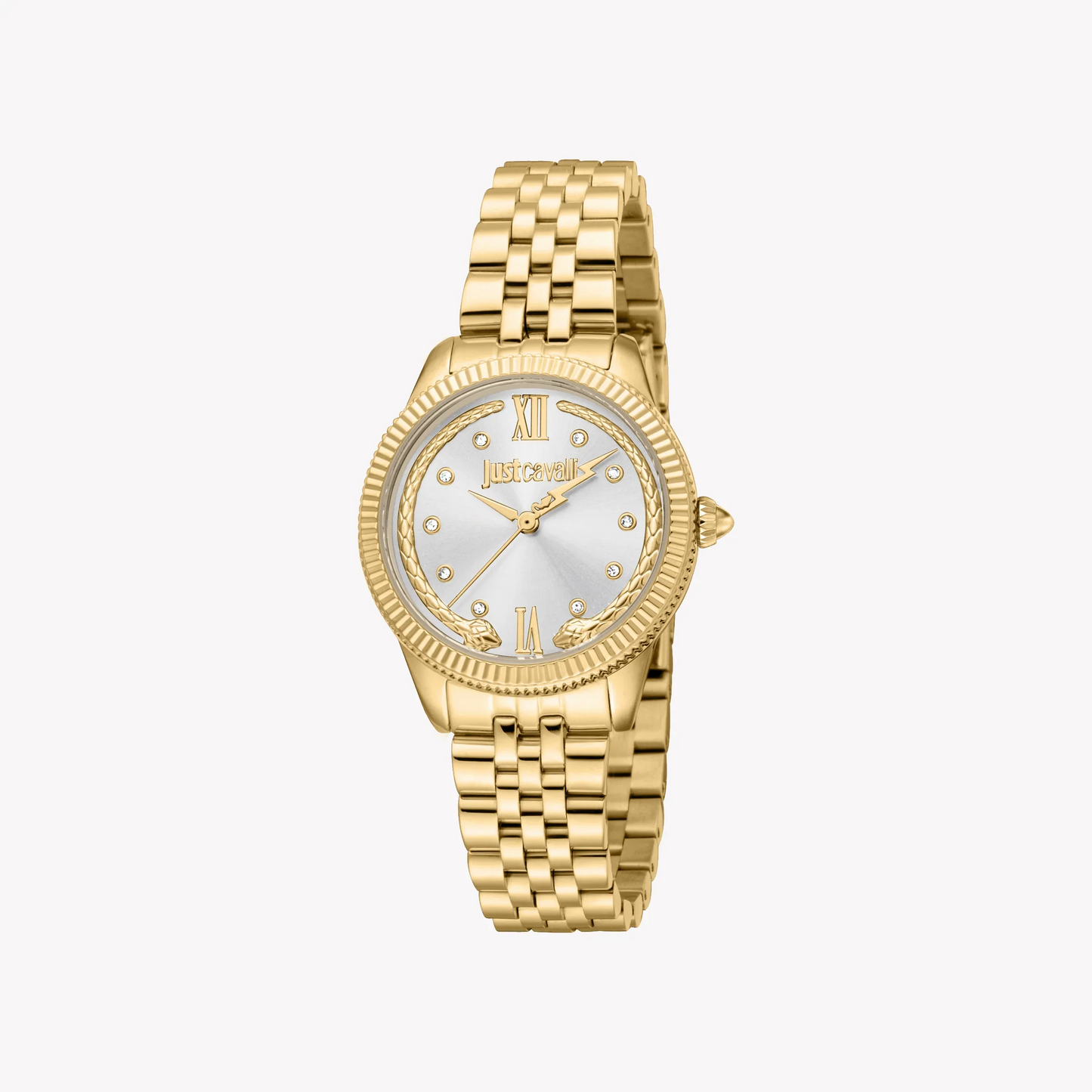 Just Cavalli Gold Alloy Steel Women's Watch