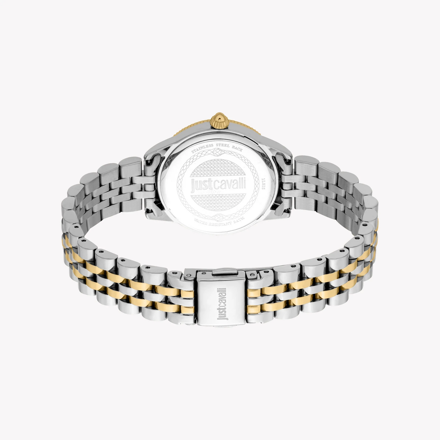 Just Cavalli Two Tone Silver & Gold Alloy Steel Women's Watch