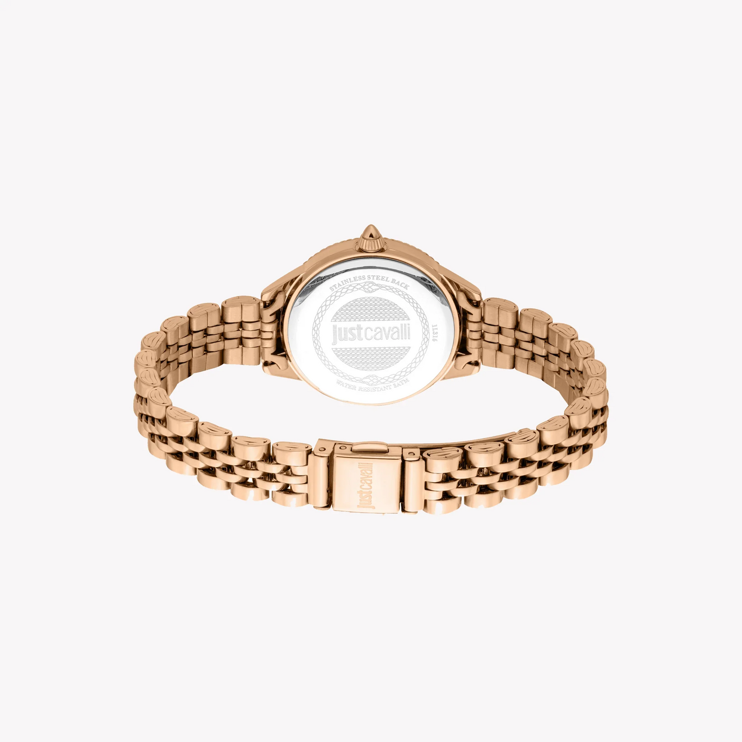 Just Cavalli Rose Gold Alloy Steel Women's Watch