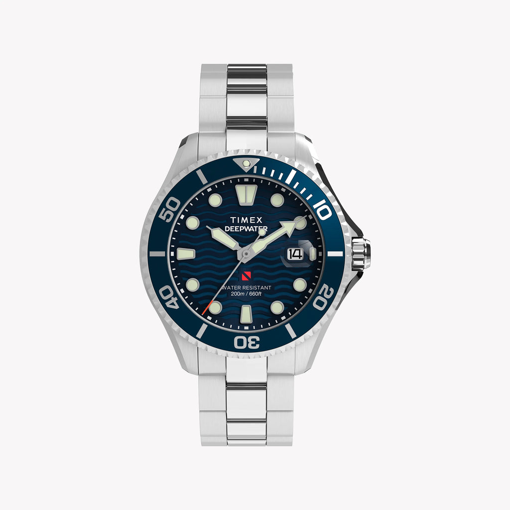 Deep Water Meridian 200 SST Blue Dial Bracelet TW2W81900 | Men's Sport Watch