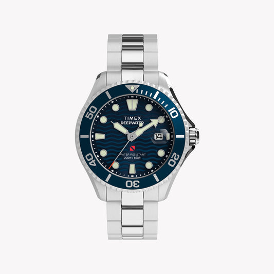 Deep Water Meridian 200 SST Blue Dial Bracelet TW2W81900 | Men's Sport Watch