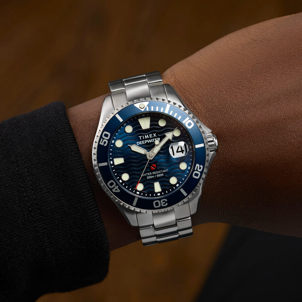 Deep Water Meridian 200 SST Blue Dial Bracelet TW2W81900 | Men's Sport Watch