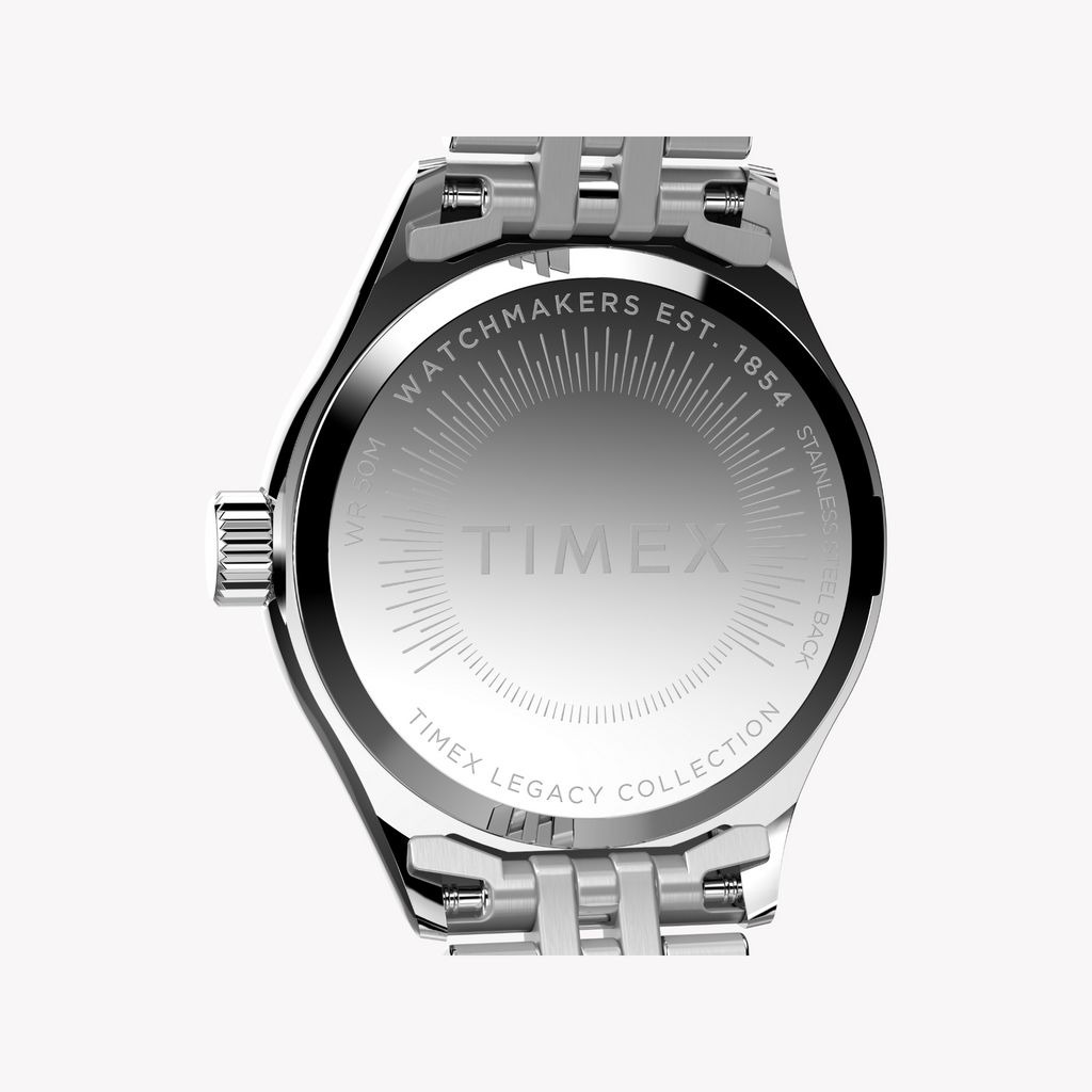 TIMEX Women's Silver & Blue Quartz Watch | TW2W90700