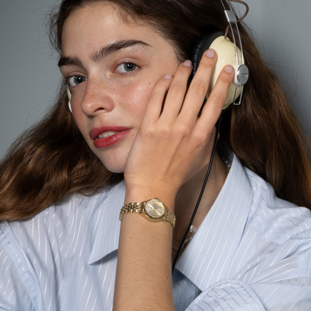 Timex Women's Gold-Tone Watch | Model TW2W91000