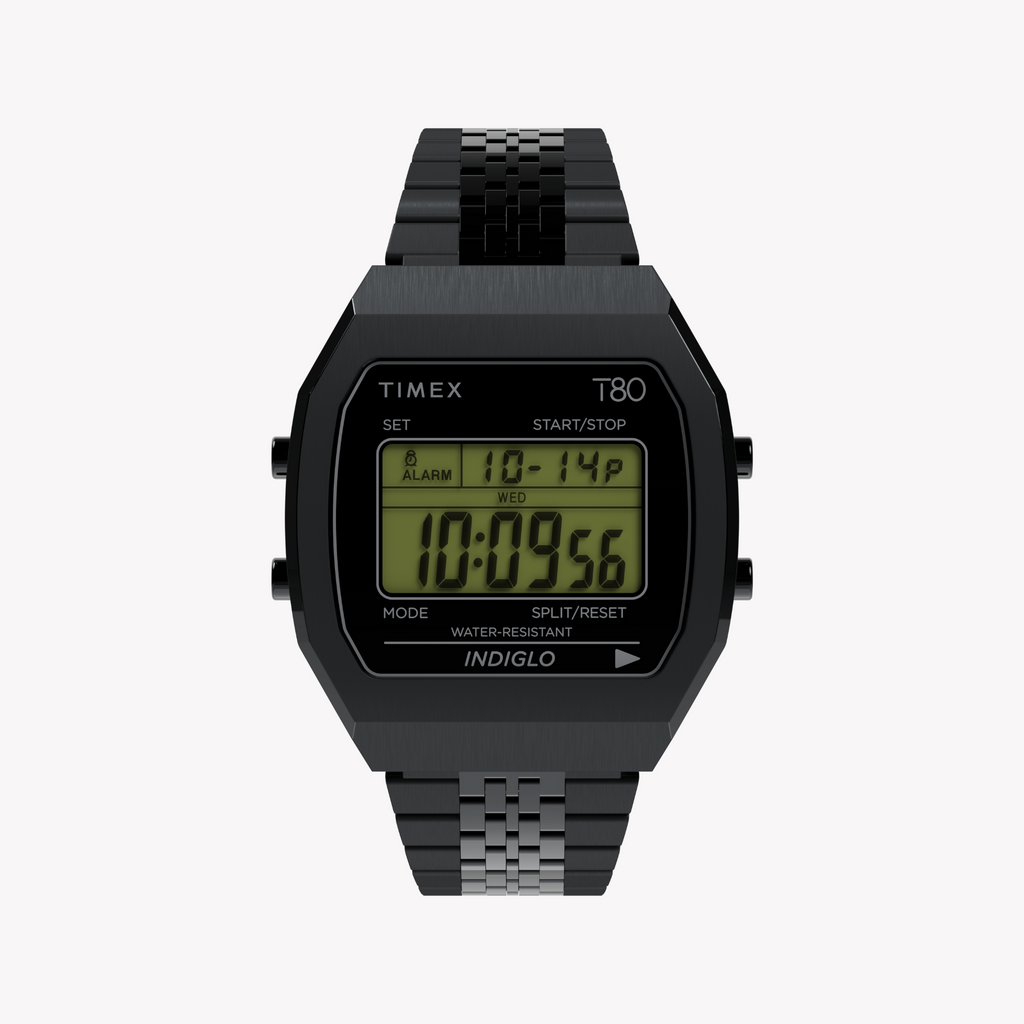 Timex Men's Black Stainless Steel Watch | Model TW2W91600