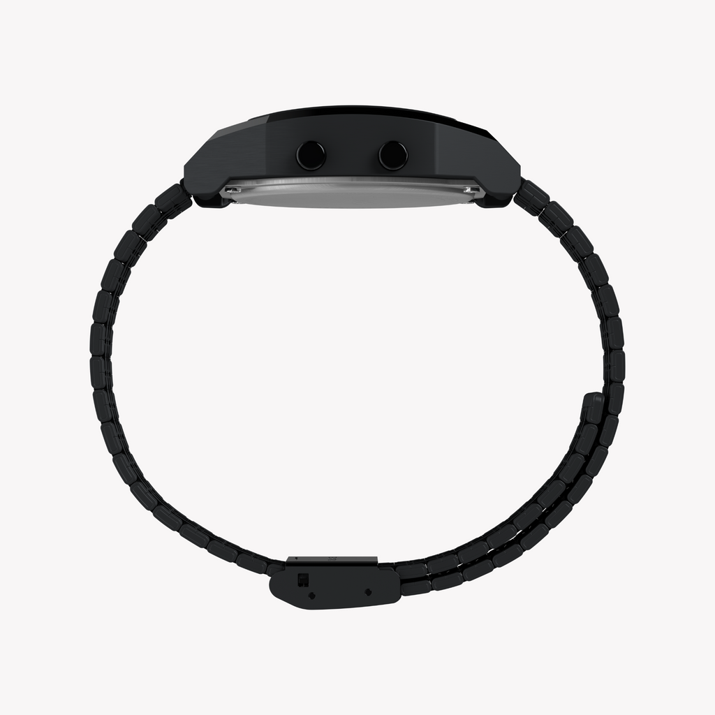 Timex Men's Black Stainless Steel Watch | Model TW2W91600