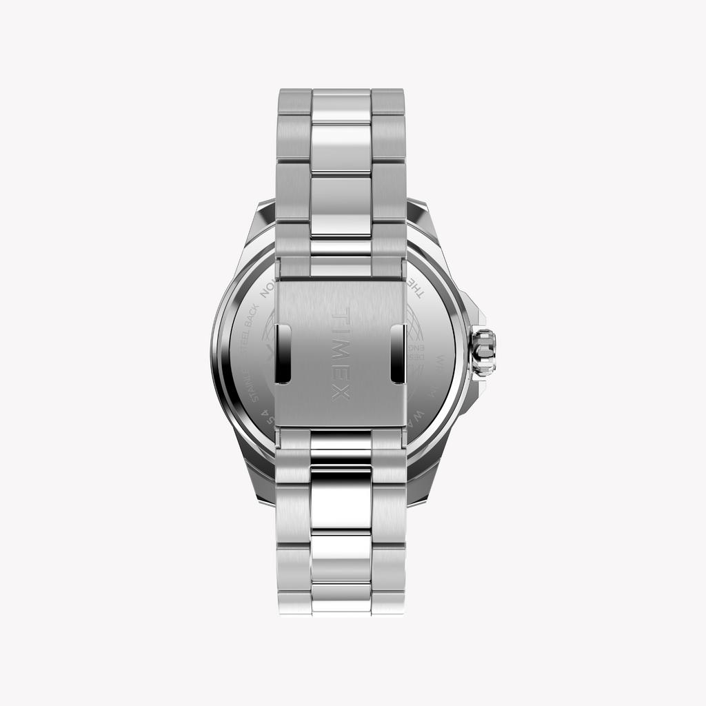 TIMEX Men's Silver Stainless Steel Watch | TW2W92700