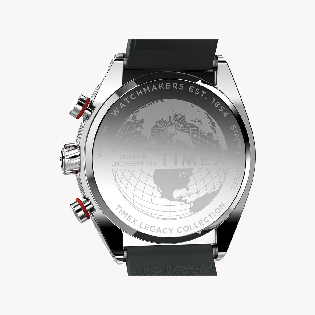 Mens Legacy Tonneau SST Taupe Dial Brown Strap Watch | TW2W93400