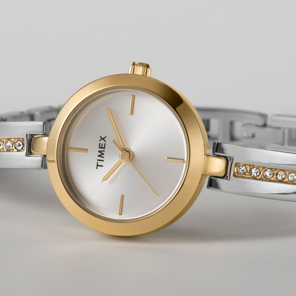 TIMEX Women's Gold/Silver Watch | TW2W96200