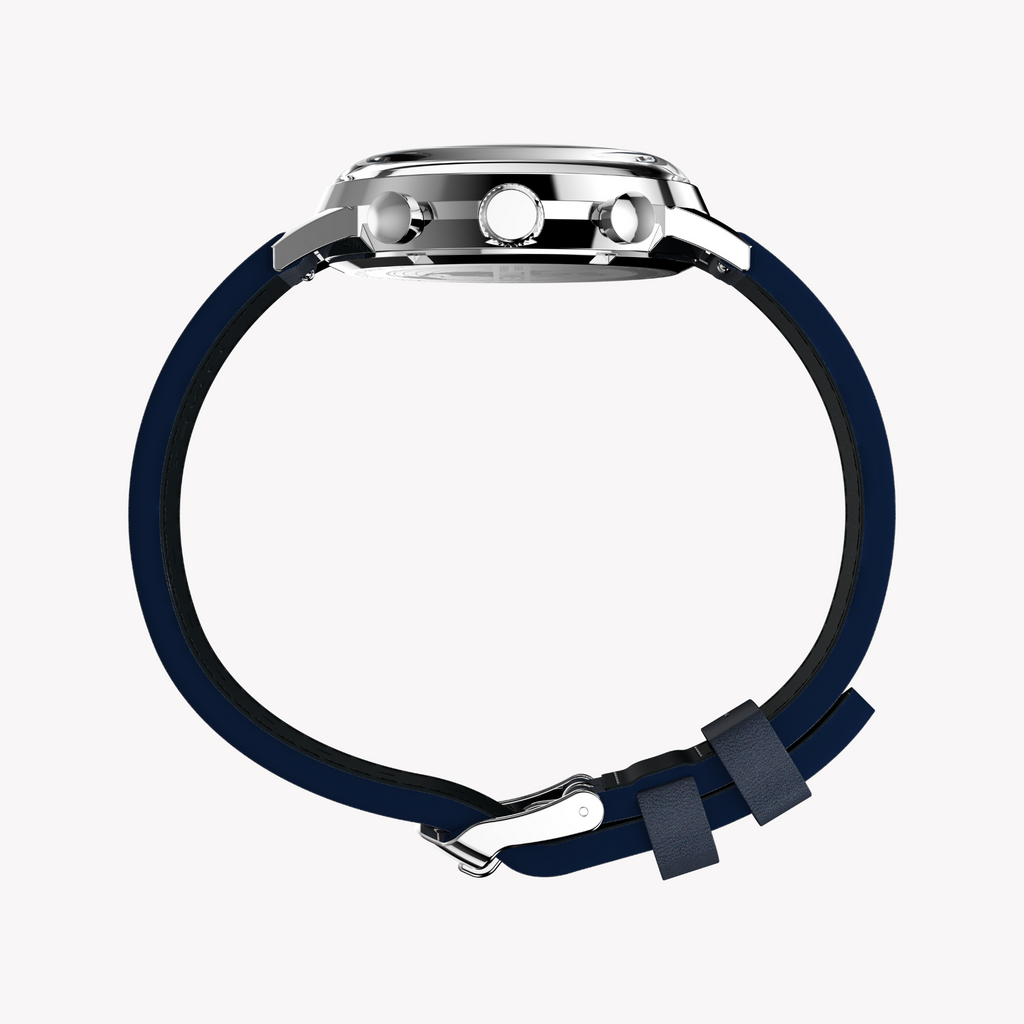 Timex Men's Stainless/Blu Watch | TW2W99000