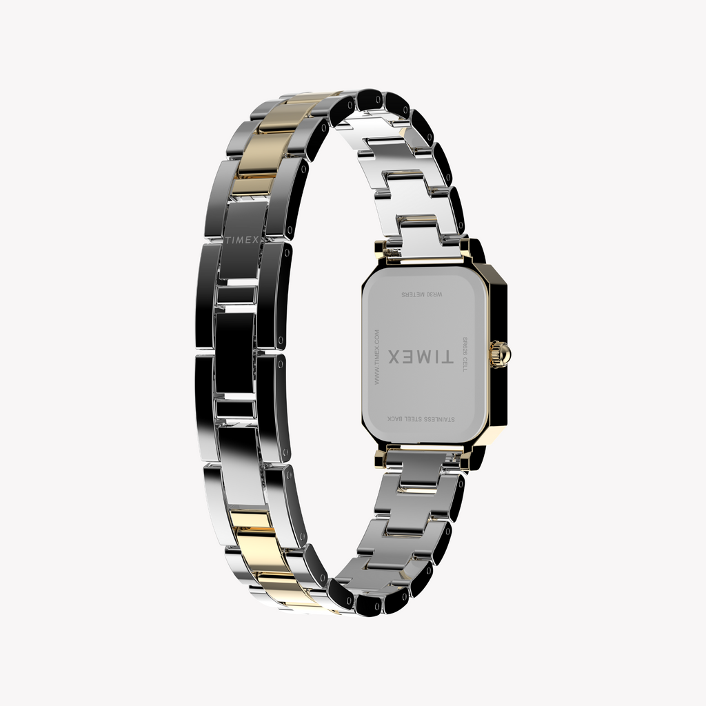 Timex Women's Silver/Gold Alloy Watch | TW2Y01300