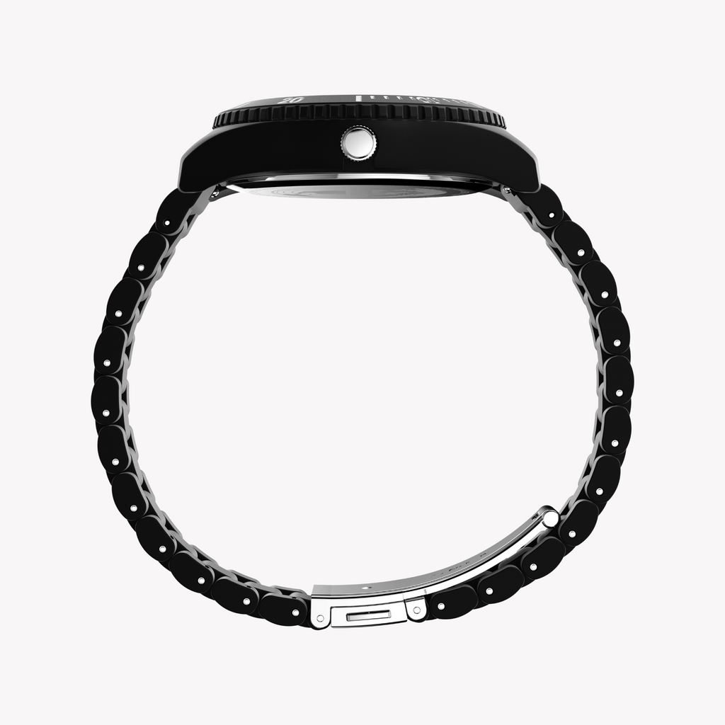 Timex Men's Black Ocean Plastic Watch | TW2Y04500