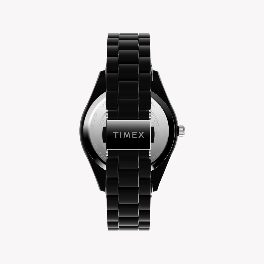 Timex Men's Black Ocean Plastic Watch | TW2Y04500
