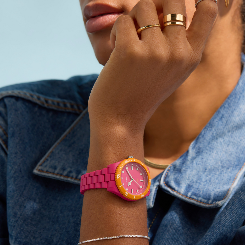 TIMEX Women's Pink/Pink Watch | TW2Y04600