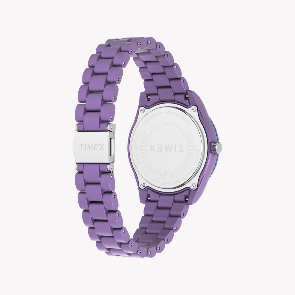 Timex Women's Purple Watch, Tide Ocean Plastic | TW2Y04800