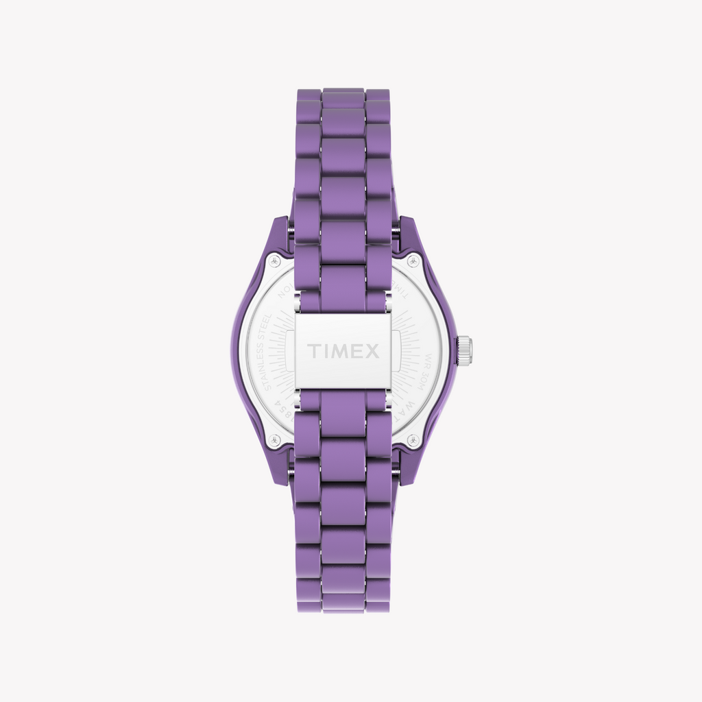 Timex Women's Purple Watch, Tide Ocean Plastic | TW2Y04800