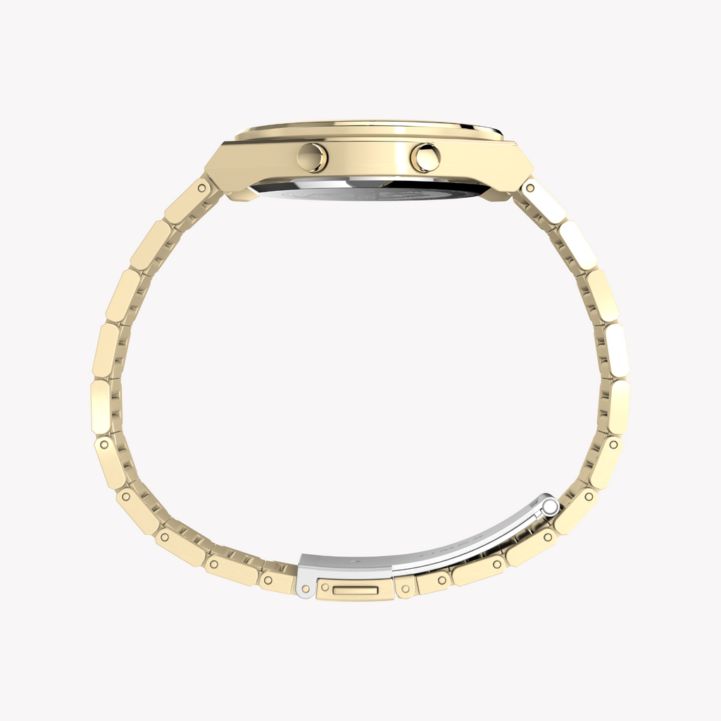 TIMEX Men's Gold Stainless Steel Watch | TW2Y09700