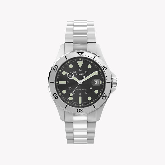 Navi Automatic 41mm SST Case Black Dial Bracelet | TW2Y15300