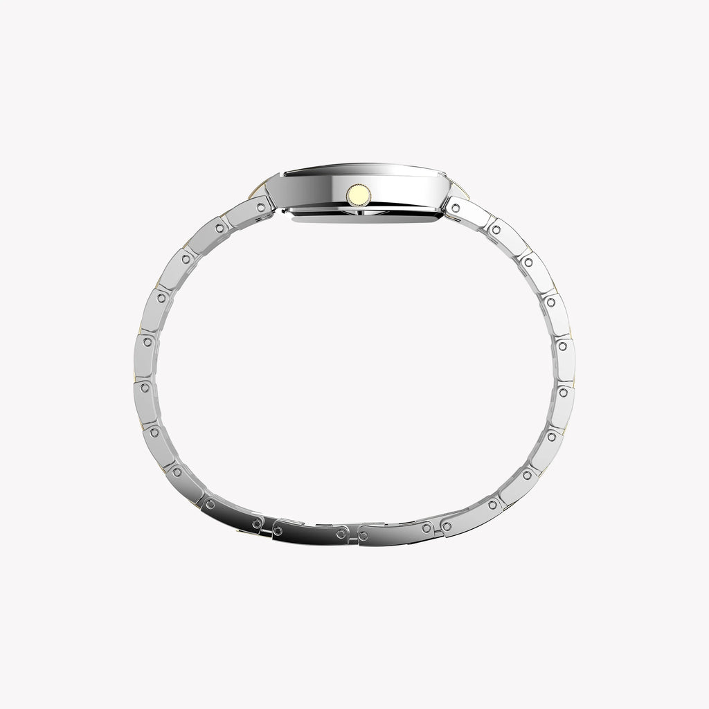 Women’s Two-Tone Case & Bracelet with Green Dial TW2Y22300 | Elegant Watch