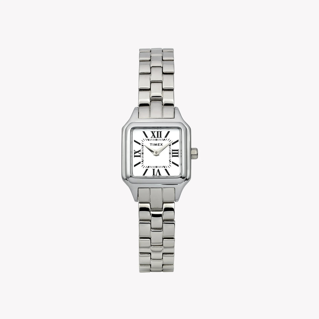 Addison Silver-Tone Case & Bracelet White Dial TW2Y23800 | Men's Watch