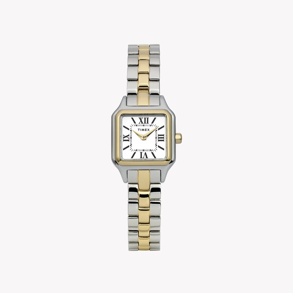Addison Two-tone Case & Bracelet White Dial TW2Y23900 | Stylish Watch