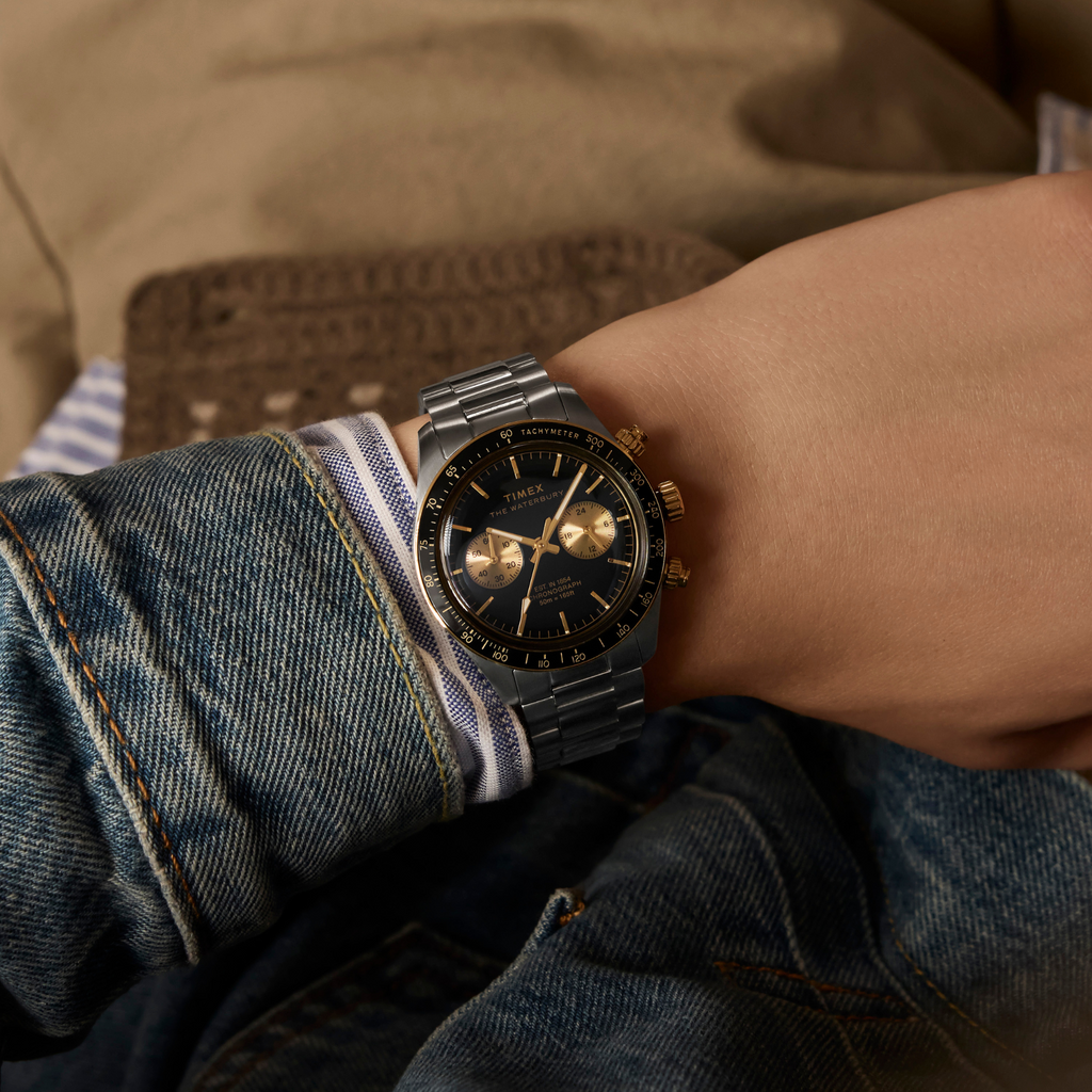 Timex Men's Silver Stainless Steel Watch | TW2Y24000